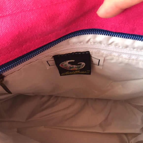 Laurel Burch sequins embellished canvas bag - Picture 8 of 11